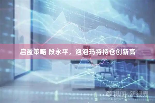 启盈策略 段永平，泡泡玛特持仓创新高